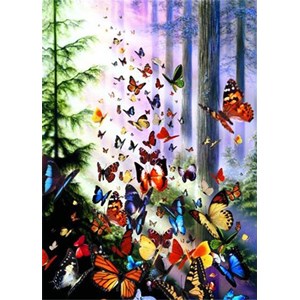 Anatolian (PER3069) - "Butterfly Woods" - 1000 pieces puzzle