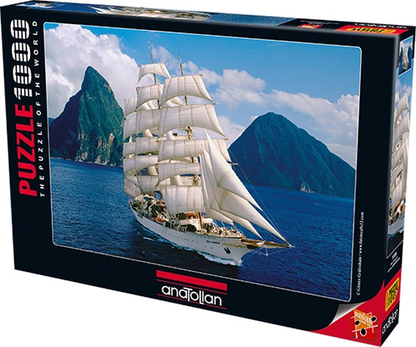Anatolian (1006) - "Sea Cloud II" - 1000 pieces puzzle