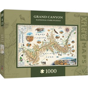 MasterPieces (71702) - "Grand Canyon National Park" - 1000 pieces puzzle