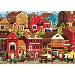 Buffalo Games (3715) - Charles Wysocki: "Lilac Point Glen" - 500 pieces puzzle