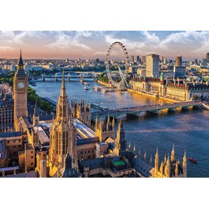 Trefl (10404) - "London, England" - 1000 pieces puzzle