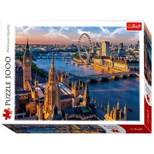 Trefl (10404) - "London, England" - 1000 pieces puzzle