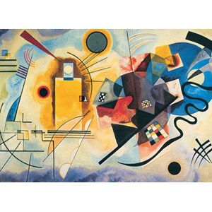 Eurographics (6000-3271) - Vassily Kandinsky: "Yellow-Red-Blue" - 1000 pieces puzzle