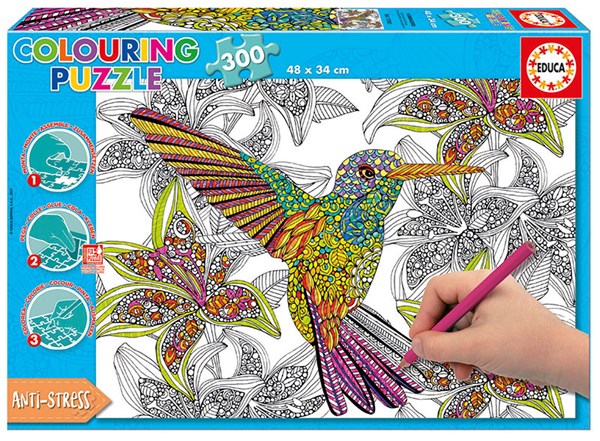 Educa (17083) - "Hummingbird" - 300 pieces puzzle