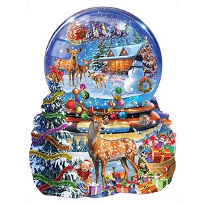 SunsOut (97182) - Adrian Chesterman: "Christmas Snow Globe" - 1000 pieces puzzle