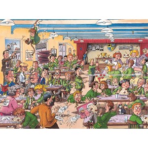 Jumbo (19144) - "Wasgig Destiny 1 Retro: The Best Days of our Lives" - 1000 pieces puzzle