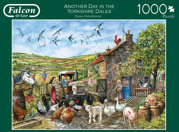 Falcon (11156) - "Another Day in the Yorkshire Dales" - 1000 pieces puzzle