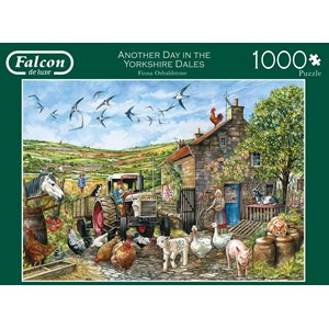 Falcon (11156) - "Another Day in the Yorkshire Dales" - 1000 pieces puzzle