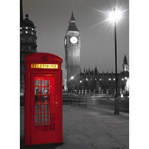 Clementoni (30263) - "London Phone Box" - 500 pieces puzzle