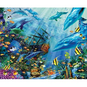 SunsOut (80121) - John Enright: "Return to Treasure Island" - 1000 pieces puzzle