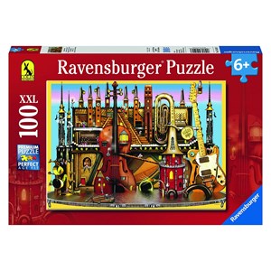 Ravensburger (10524) - Colin Thompson: "Music Castle" - 100 pieces puzzle