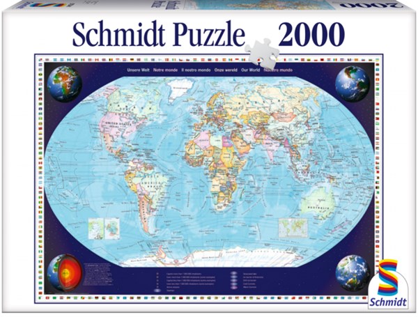 Schmidt Spiele (57041) - "Our World" - 2000 pieces puzzle