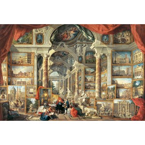Ravensburger (17409) - Giovanni Paolo Panini: "Views of Modern Rome" - 5000 pieces puzzle