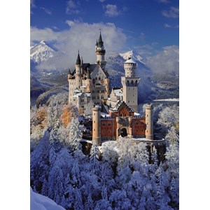 Piatnik (542244) - "Castle of Neuschwanstein" - 1000 pieces puzzle