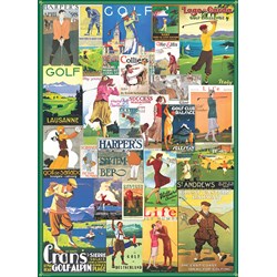 Eurographics (6000-0933) - "Golf Around the World" - 1000 pieces puzzle