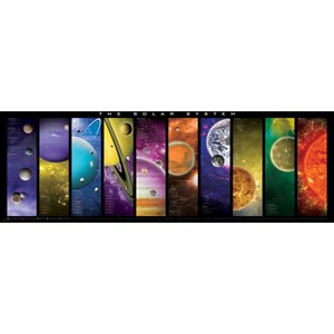 Eurographics (6010-0308) - "The Solar System" - 1000 pieces puzzle