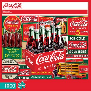 Buffalo Games (11269) - "Evergreen (Coca-Cola)" - 1000 pieces puzzle