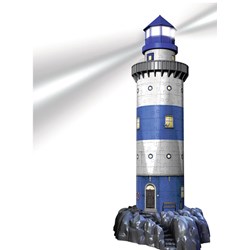 Ravensburger (12577) - "Lighthouse, Night Edition" - 216 pieces puzzle
