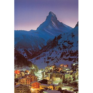 Tomax Puzzles (30-032) - "Night in Zermatt" - 300 pieces puzzle