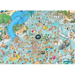 Jumbo (17314) - Jan van Haasteren: "Whacky Water World!" - 1500 pieces puzzle