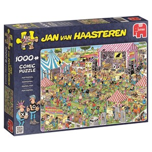 Jumbo (19028) - Jan van Haasteren: "Pop Festival" - 1000 pieces puzzle
