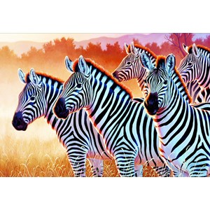 Trefl (261295) - "Zebras" - 1500 pieces puzzle