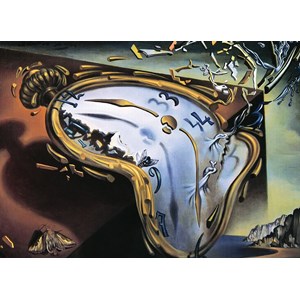 Eurographics (6000-0842) - Salvador Dali: "Soft Watch at the Moment of its First Explosion" - 1000 pieces puzzle