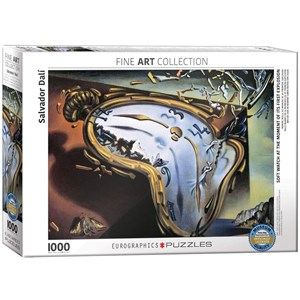 Eurographics (6000-0842) - Salvador Dali: "Soft Watch at the Moment of its First Explosion" - 1000 pieces puzzle