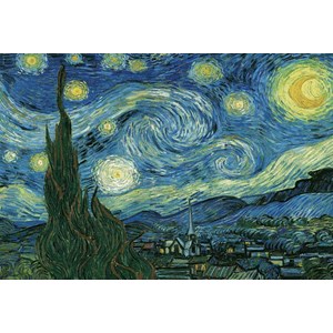 Eurographics (8220-1204) - Vincent van Gogh: "Starry Night" - 2000 pieces puzzle