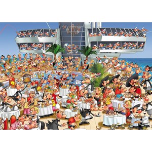 Piatnik (543548) - François Ruyer: "Cruise Ship" - 1000 pieces puzzle