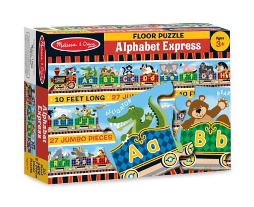 Melissa and Doug (4420) - "Alphabet Express" - 27 pieces puzzle