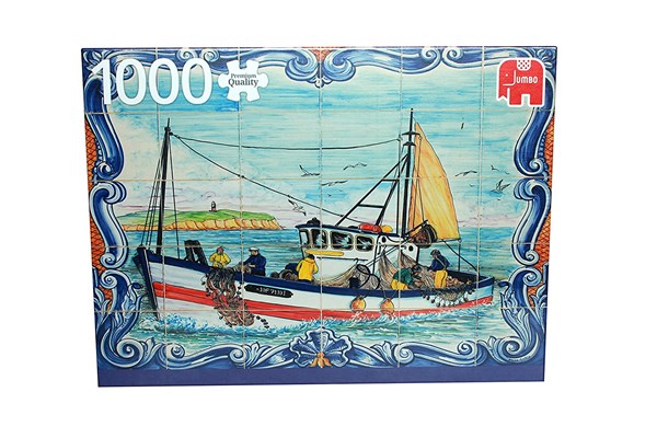 Jumbo (18542) - "Portugese Tiles from Ferragudo" - 1000 pieces puzzle