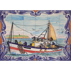 Jumbo (18542) - "Portugese Tiles from Ferragudo" - 1000 pieces puzzle