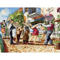 Ravensburger (16348) - Ronald West: "Tango" - 1500 pieces puzzle
