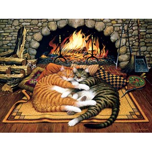 Buffalo Games (17076) - Charles Wysocki: "All Burned Out" - 750 pieces puzzle