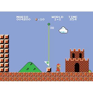USAopoly (PZ005-488) - "Super Mario Bros. World 1-1" - 550 pieces puzzle