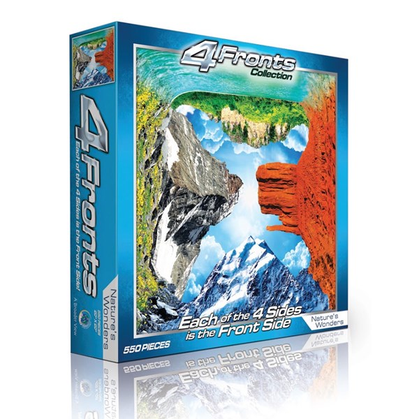 A Broader View (443) - "Nature's Wonders Puzzle (4 Fronts Collection)" - 550 pieces puzzle