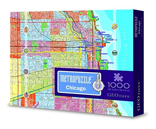 Geo Toys (GEO 212) - "Chicago Mypuzzle" - 1000 pieces puzzle