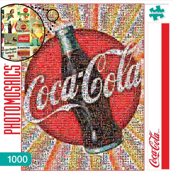 soltero Temporizador Saliente Buffalo Games (11268) - Robert Silvers: "Coca-Cola" - 1000 pieces puzzle