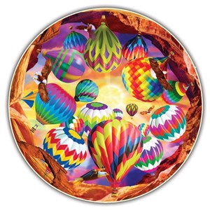 A Broader View (374) - "Balloon Chaos" - 500 pieces puzzle