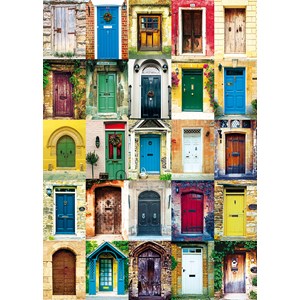 Piatnik (546945) - "Doors" - 1000 pieces puzzle