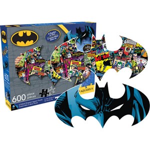 Aquarius (75003) - "Batman - Two Sided Puzzle" - 600 pieces puzzle