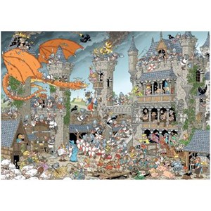 Jumbo (19202) - "The Castle" - 1000 pieces puzzle