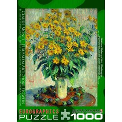Eurographics (6000-0319) - Claude Monet: "Jerusalem Artichoke Flowers" - 1000 pieces puzzle