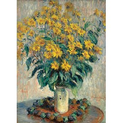 Eurographics (6000-0319) - Claude Monet: "Jerusalem Artichoke Flowers" - 1000 pieces puzzle