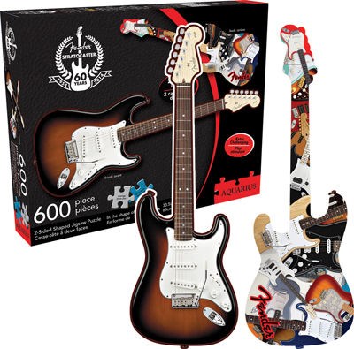 Aquarius (75006) - "Fender Stratocaster" - 600 pieces puzzle