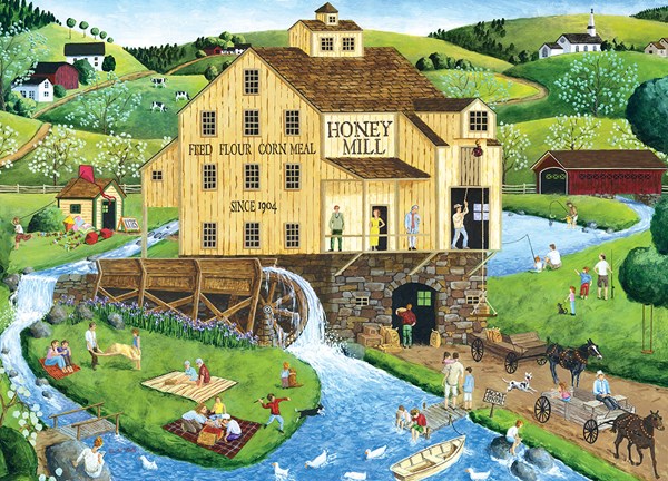 MasterPieces (71731) - Art Poulin: "Honey Mill" - 1000 pieces puzzle