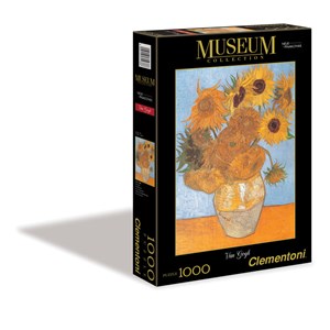Clementoni (31438) - Vincent van Gogh: "Sunflowers" - 1000 pieces puzzle