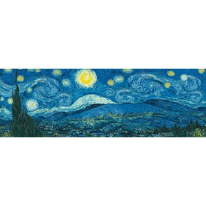 Eurographics (6010-5309) - Vincent van Gogh: "Starry Night Panorama" - 1000 pieces puzzle