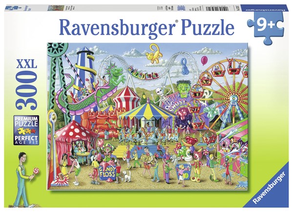 Ravensburger (13231) - "Fun at the Carnival" - 300 pieces puzzle